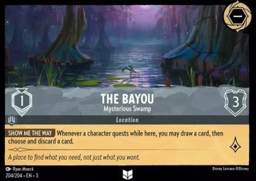 Der Bayou - Geheimnisvoller Sumpf 3INK-204 Uncommon Near Mint Deutsch Foil