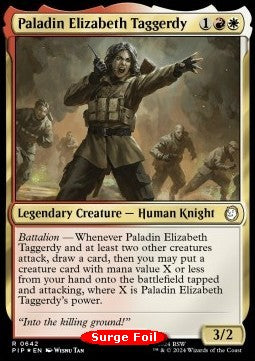 Paladin Elizabeth Taggerdy XPIP-642 Rare Excellent Englisch Foil