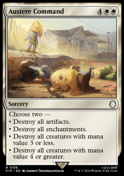 Nüchterner Befehl PIP-156 Rare Near Mint Deutsch