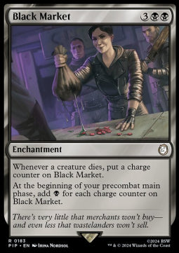Black Market PIP-183 Rare Excellent Englisch