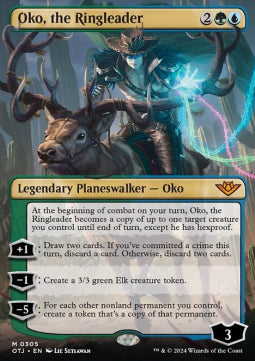 Oko, the Ringleader (V.2) XOTJ-305 Mythic Near Mint Englisch