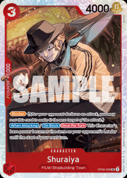 Shuraiya (OP06-009) (V.1) OP06 Super Rare Near Mint Englisch