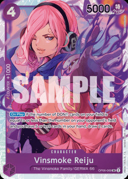 Vinsmoke Reiju (OP06-069) (V.1) OP06 Super Rare Near Mint Englisch