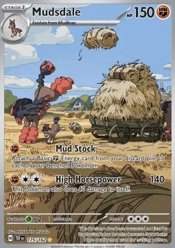 Mudsdale TEF-175 Illustration Rare Excellent Englisch