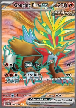 Keilflamme ex TEF-188 Ultra Rare Excellent Deutsch