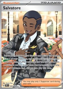 Salvatore TEF-202 Ultra Rare Near Mint Deutsch