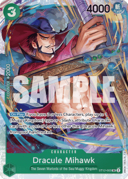 Dracule Mihawk (ST12-003) ST-12 Super Rare Near Mint Englisch