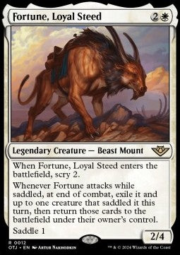 Fortune, Loyal Steed OTJ-12 Rare Near Mint Englisch