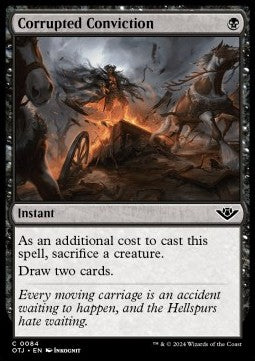 Corrupted Conviction OTJ-84 Common Near Mint Englisch Foil