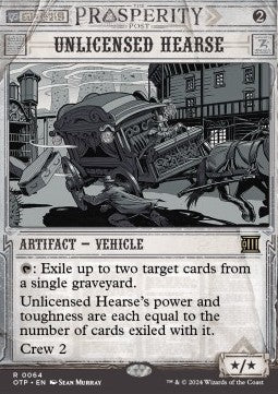 Unlicensed Hearse OTP-64 Rare Excellent Englisch