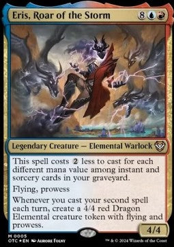 Eris, Roar of the Storm OTC-5 Mythic Excellent Englisch Foil