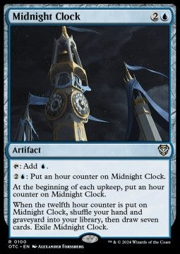 Midnight Clock OTC-100 Rare Near Mint Englisch