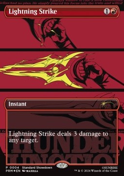 Lightning Strike SSP2-4 Rare Good Englisch Foil