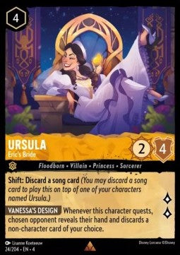 Ursula - Erics Braut 4URS-24 Rare Near Mint Deutsch Foil