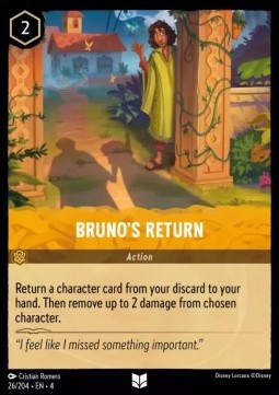 Brunos Rückkehr 4URS-26 Uncommon Near Mint Deutsch Foil