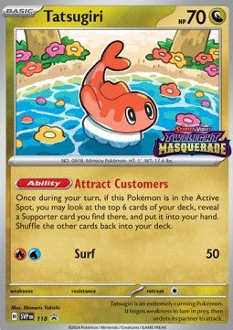 Tatsugiri SVP-118 Promo Excellent Englisch