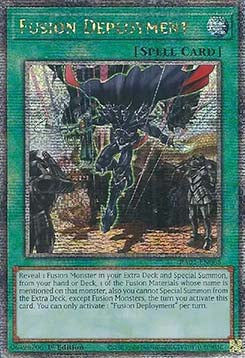 Fusionsentsendung RA02-DE065 Quarter Century Secret Rare Excellent Deutsch 1. Auflage