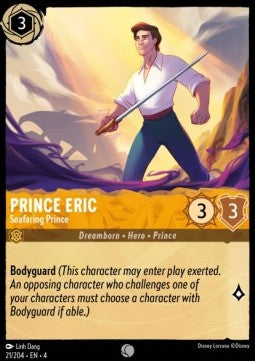 Prince Eric - Seafaring Prince 4URS-21 Common Near Mint Englisch Foil