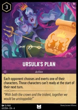 Ursulas Plan 4URS-63 Uncommon Near Mint Deutsch Foil
