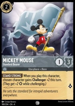 Micky Maus - Standartenträger 4URS-188 Common Near Mint Deutsch Foil