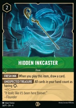 Hidden Inkcaster PR1-36 Promo Near Mint Deutsch Foil
