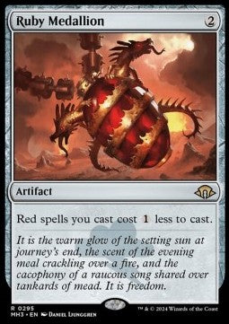 Ruby Medallion MH3-295 Rare Excellent Englisch Foil