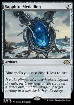 Sapphire Medallion MH3-296 Rare Good Englisch