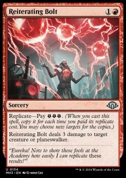 Reiterating Bolt MH3-134 Uncommon Excellent Englisch Foil