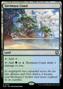 Yavimaya Coast M3C-410 Rare Good Englisch