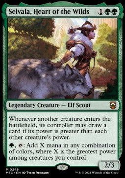 Selvala, Heart of the Wilds M3C-246 Mythic Excellent Englisch