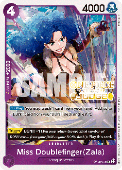 Miss Doublefinger(Zala) (OP05-073) JDG Uncommon Near Mint Englisch