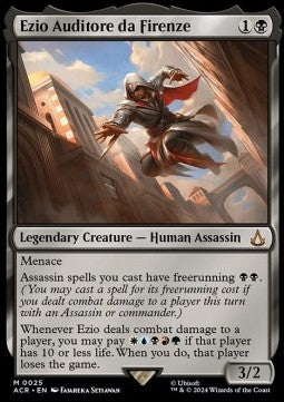Ezio Auditore da Firenze (V.1) ACR-25 Mythic Good Englisch