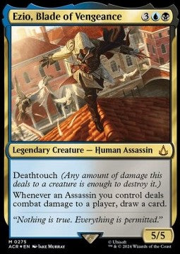 Ezio, Blade of Vengeance XACR-275 Mythic Excellent Englisch Foil