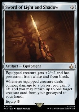 Sword of Light and Shadow ACR-100 Mythic Good Englisch