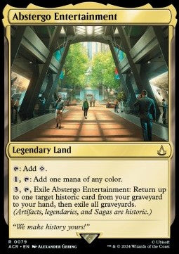 Abstergo Entertainment ACR-79 Rare Excellent Englisch Foil