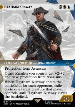 Haytham Kenway XACR-147 Rare Near Mint Englisch Foil