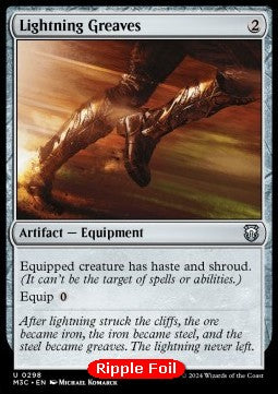 Lightning Greaves XM3C-298 Uncommon Near Mint Englisch Foil