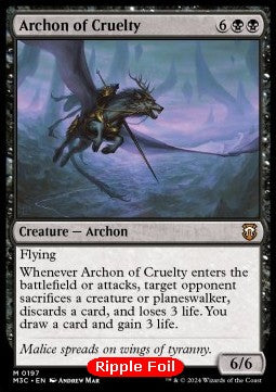 Archon of Cruelty XM3C-197 Mythic Near Mint Englisch Foil