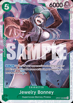 Jewelry Bonney (OP07-026) (V.1) OP07 Super Rare Near Mint Englisch