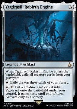 Yggdrasil, Rebirth Engine ACR-78 Mythic Excellent Englisch Foil