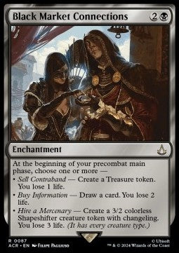 Black Market Connections ACR-87 Rare Excellent Englisch Foil