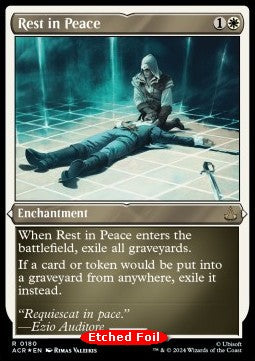 Rest in Peace XACR-180 Rare Near Mint Englisch Foil