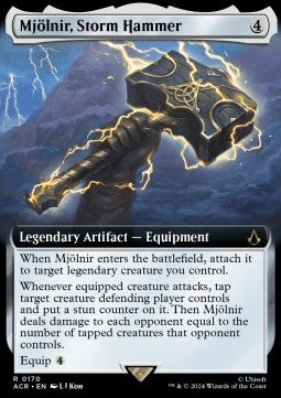 Mjölnir, Storm Hammer XACR-170 Rare Near Mint Englisch