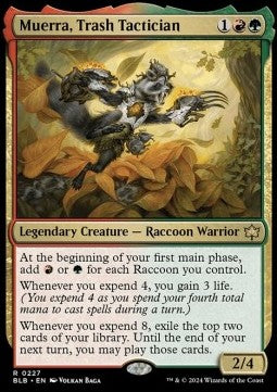 Muerra, Trash Tactician BLB-227 Rare Near Mint Englisch