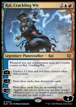 Ral, Knisternder Verstand BLB-230 Mythic Near Mint Deutsch Foil