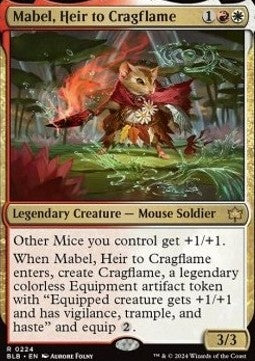 Mabella, Erbin der Steinflamme BLB-224 Rare Near Mint Deutsch