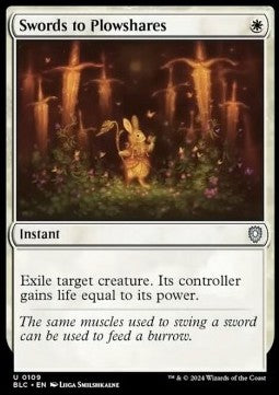 Swords to Plowshares BLC-109 Uncommon Good Englisch