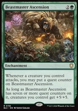Beastmaster Ascension BLC-118 Rare Excellent Englisch