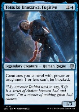Tetsuko Umezawa, Fugitive BLC-177 Uncommon Excellent Englisch