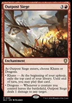 Outpost Siege BLC-199 Rare Near Mint Englisch